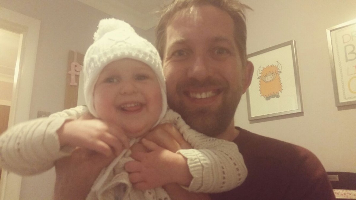 Our very own #RhonaRecommends sent in this super cute picture of Big G and Freya! awww!