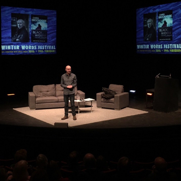 Christopher Brookmyre at Winter Words