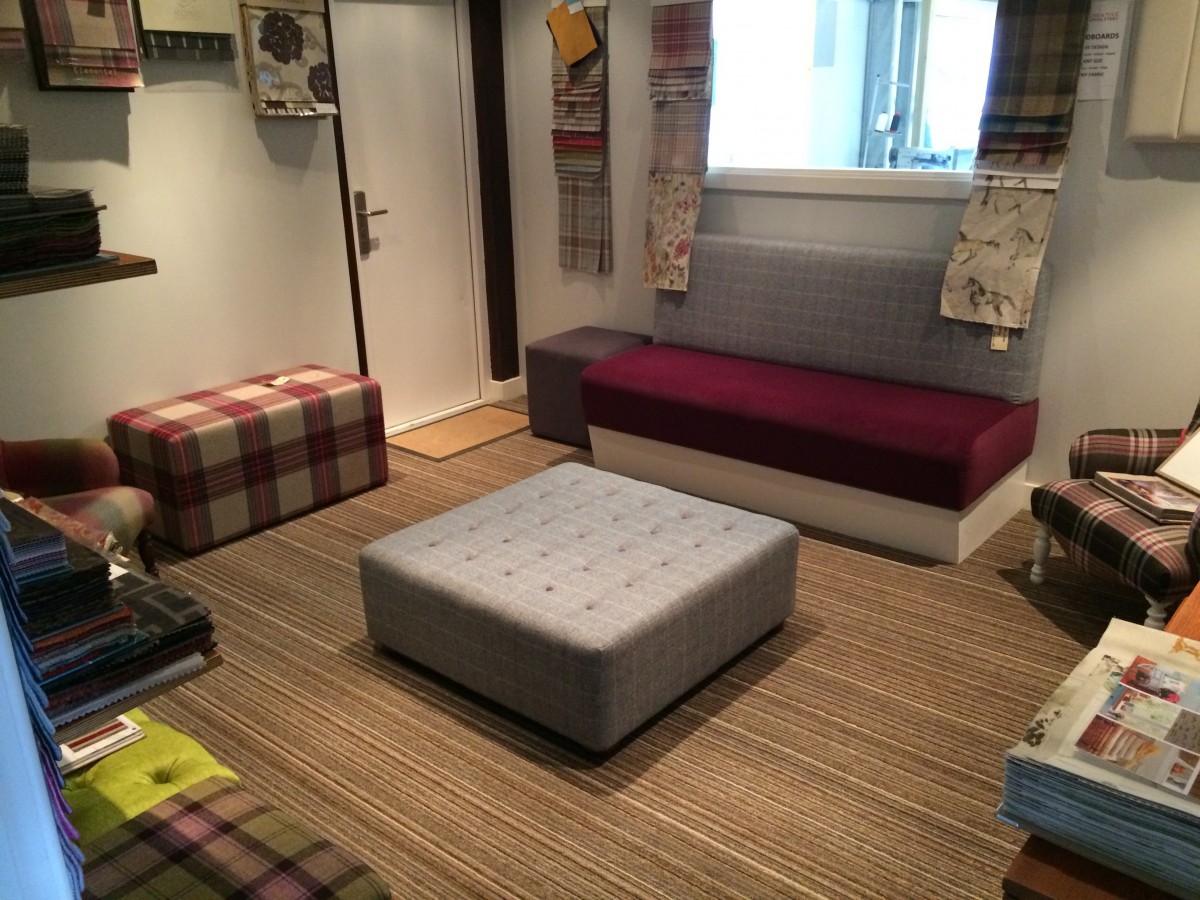 Creative Upholstery showroom