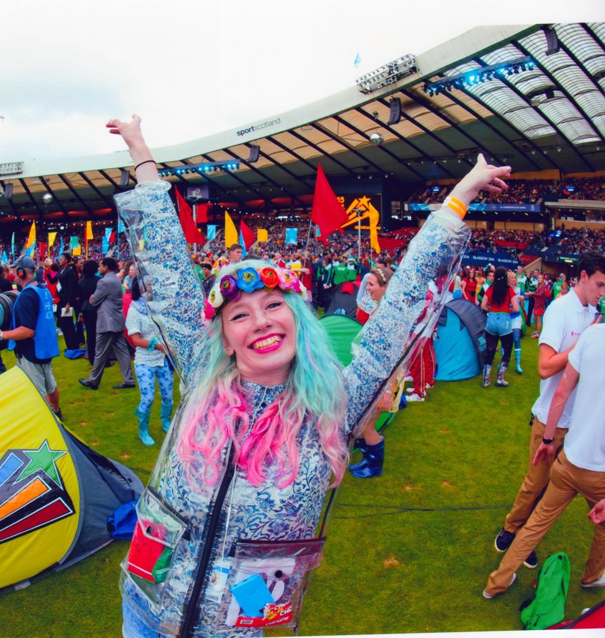 Becky Minto Based is a freelance stage designer and she played an integral part to the design of the Glasgow Commonwealth Games as Associate Designer for the opening and closing ceremonies back in 2014.