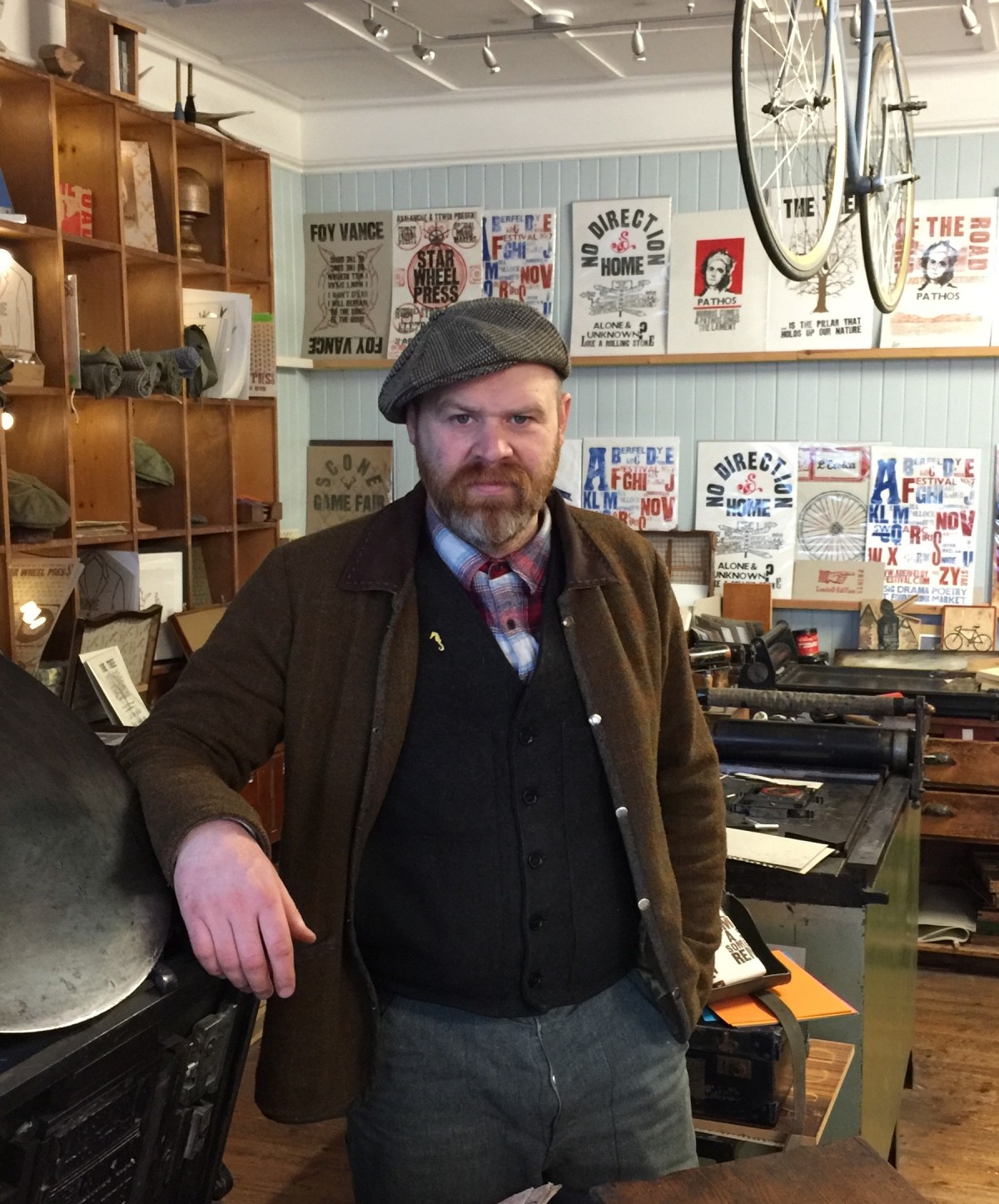 Ryan Hannigan is an Aberfeldy-based designer and painter and has been nominated as a Perth Pioneer for his work organising the annual Aberfeldy Festival and his work as lead designer at Haggart�s 1801 printmaking and tweed shop.