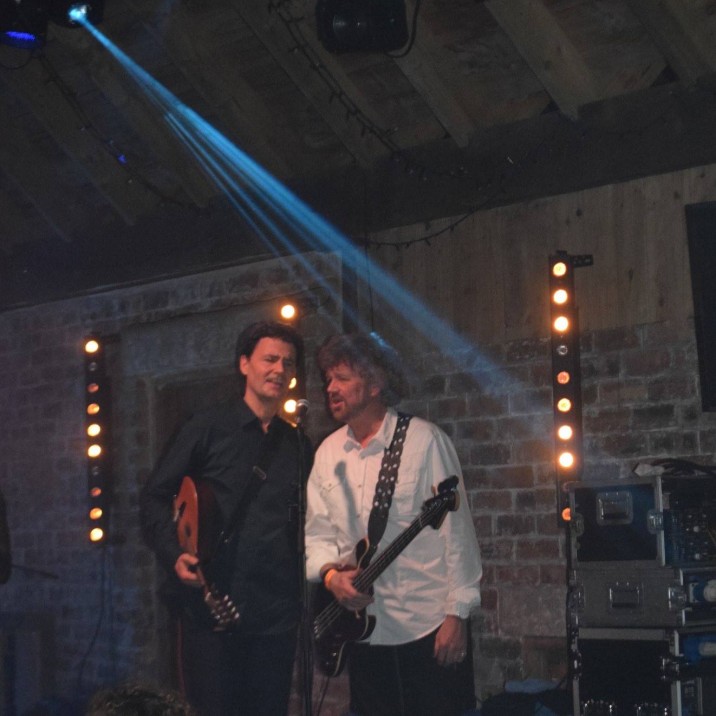 Police Dog Hogan take to the stage at the Byre at Inchyra.