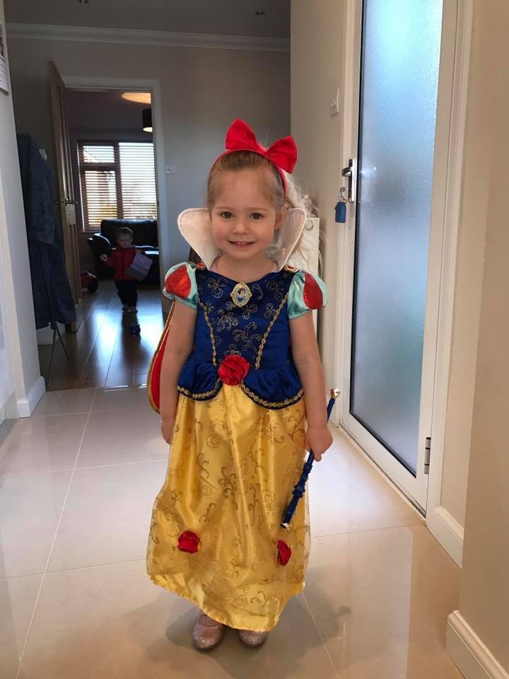 Lily is the perfect Disney princess as Snow White!