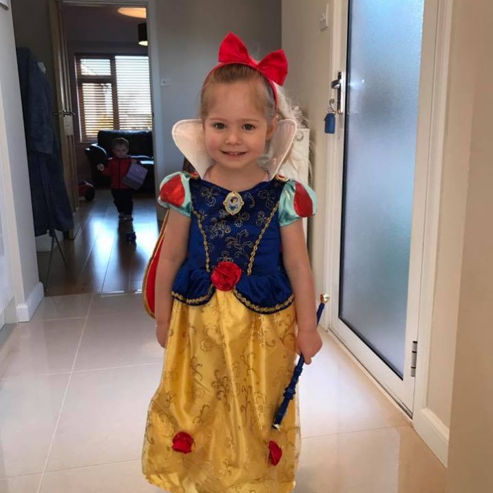 Lily is the perfect Disney princess as Snow White!