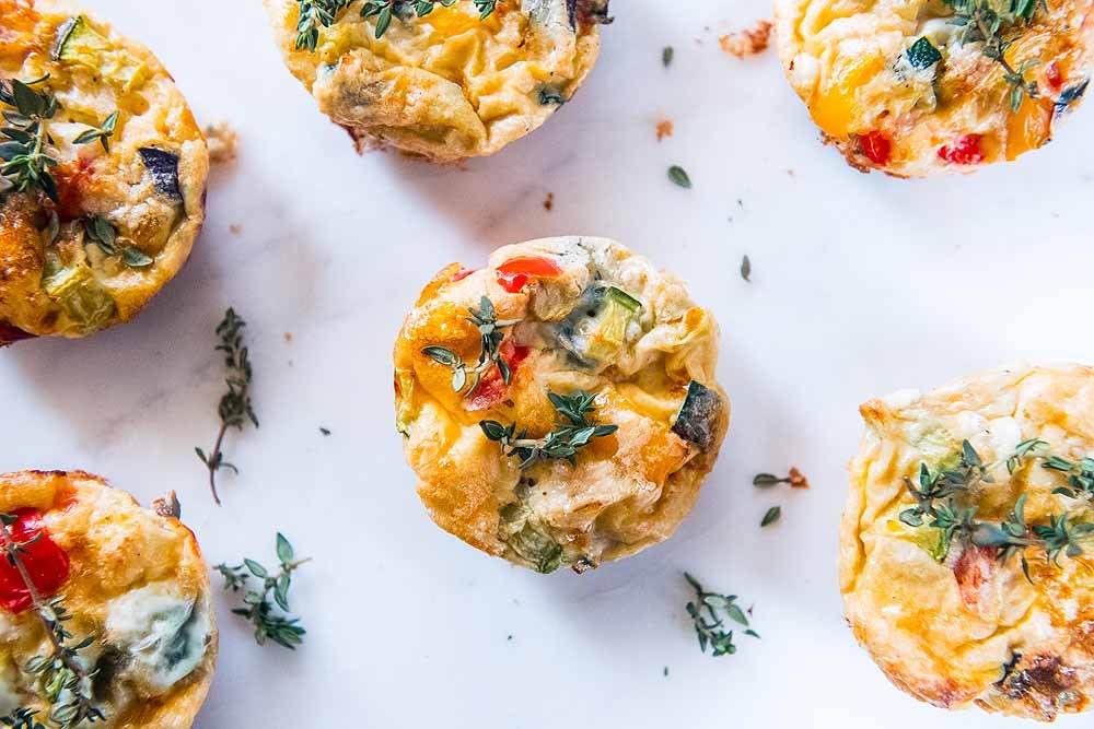 Delicious tasty Spring Frittatas