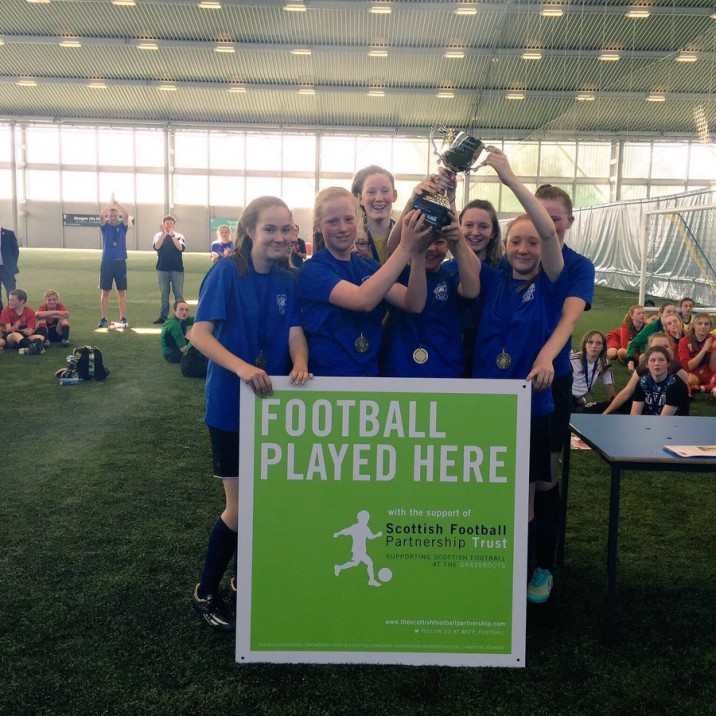 Perth Academy Girls Football Team
Won Active Schools, School Team of the Year.