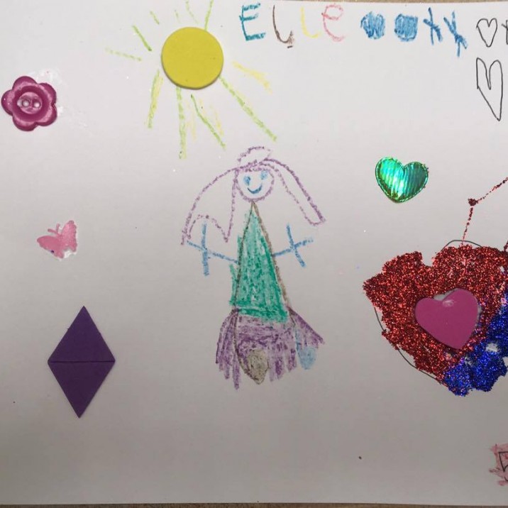 Elle aged 5