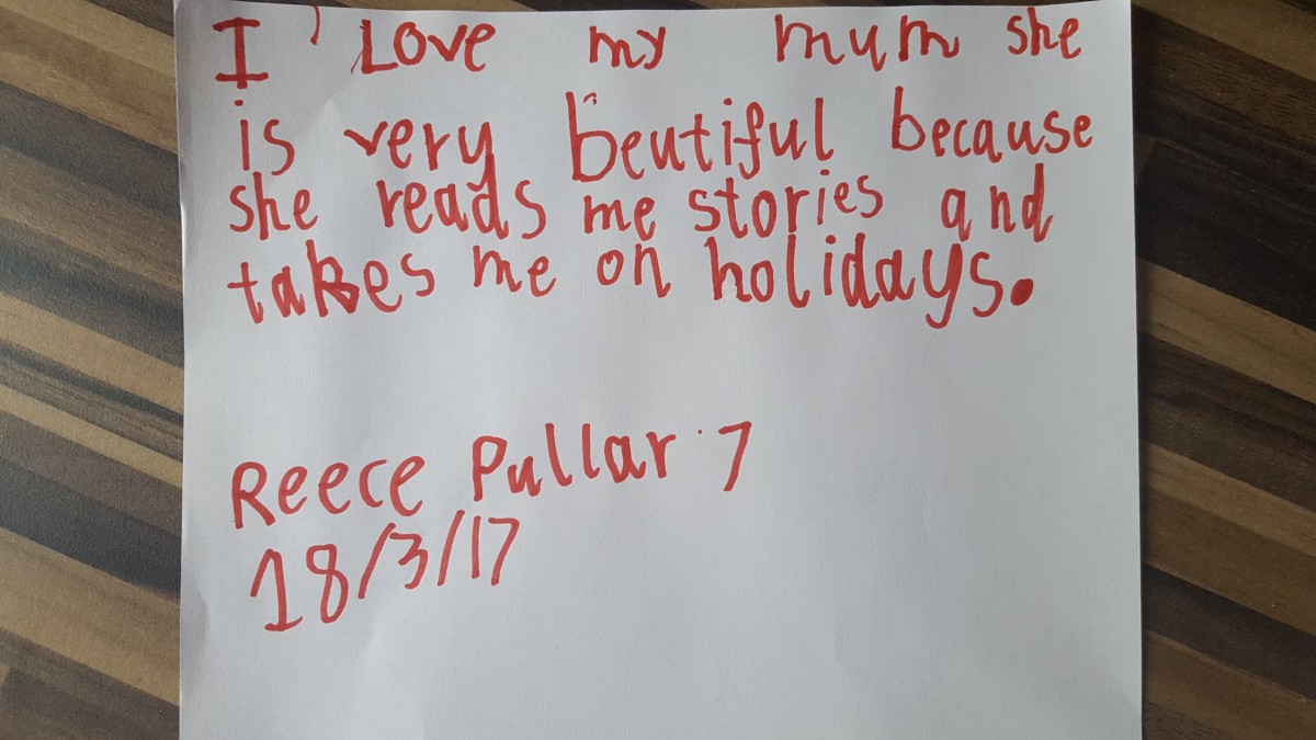 Reece Pullar Aged 7