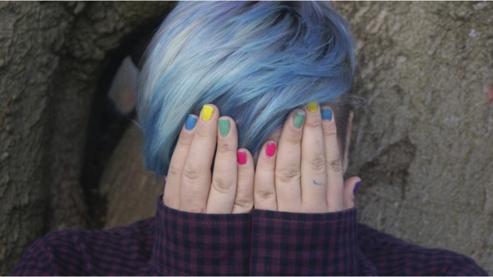 CPK Platform Festival  - girl with blue hair