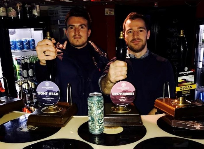 Inveralmond Brewery - Pulling Pints