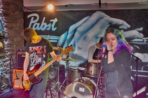 GREENROOM GIG - Landscape Purple Hair