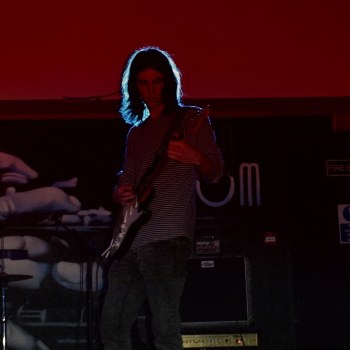 The staging and lighting was striking during the gigs at the Greenrooms Perth.
