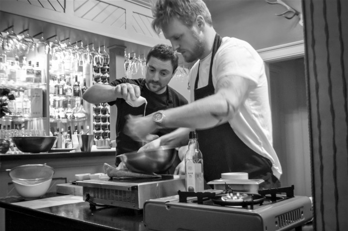 DEMO DINNERS lee and graeme