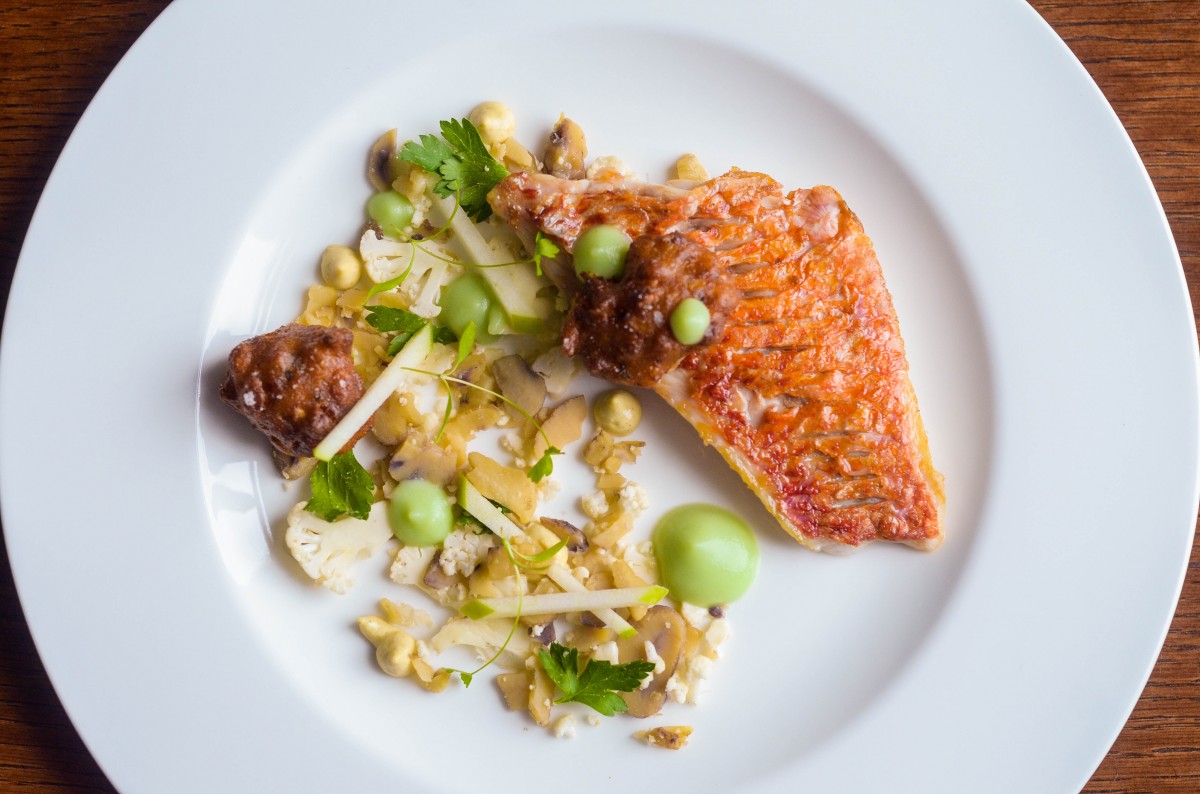 DEMO DINNERS Red mullet