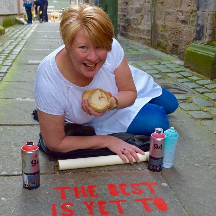 Vennels Guerilla Art Project - Baxters Vennel