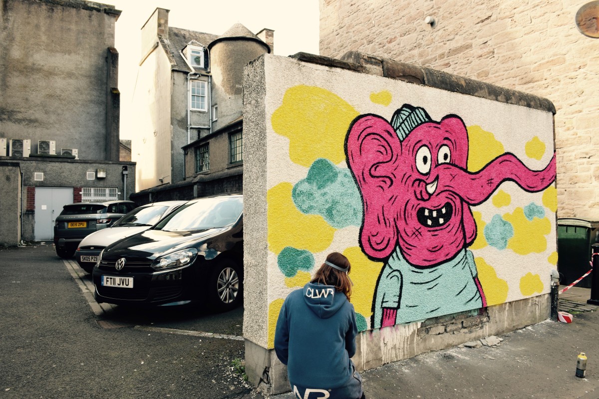 Vennels Guerilla Art Project Oliphant's Vennel Elephant