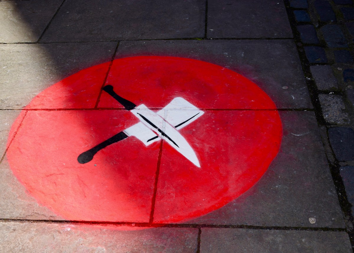 Vennels Guerilla Art Project Fleshers Vennel meat cleaver