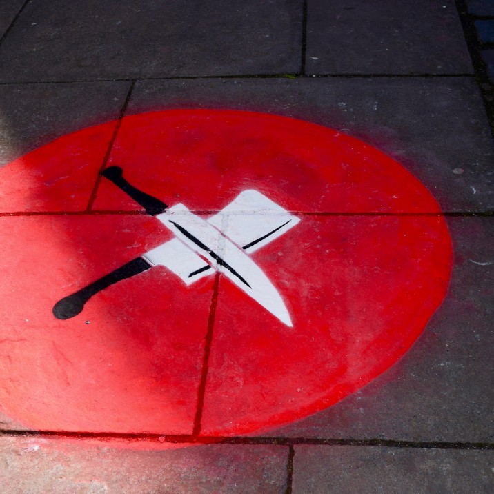 Vennels Guerilla Art Project Fleshers Vennel meat cleaver