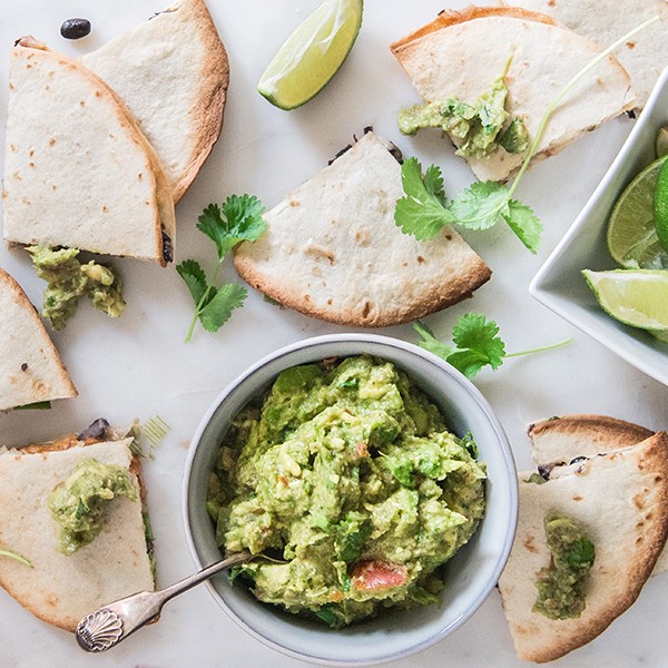QUESADILLAS - Close up landscape
