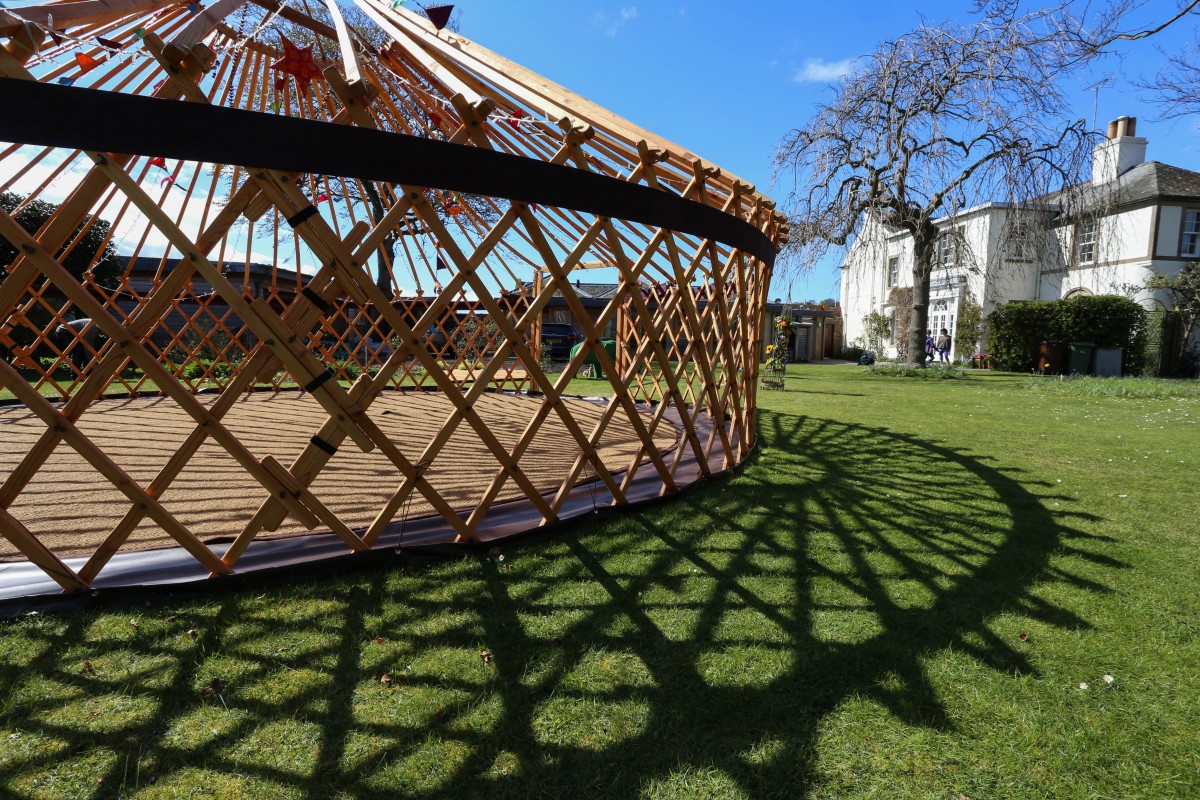 Dragonfly Yurt struts