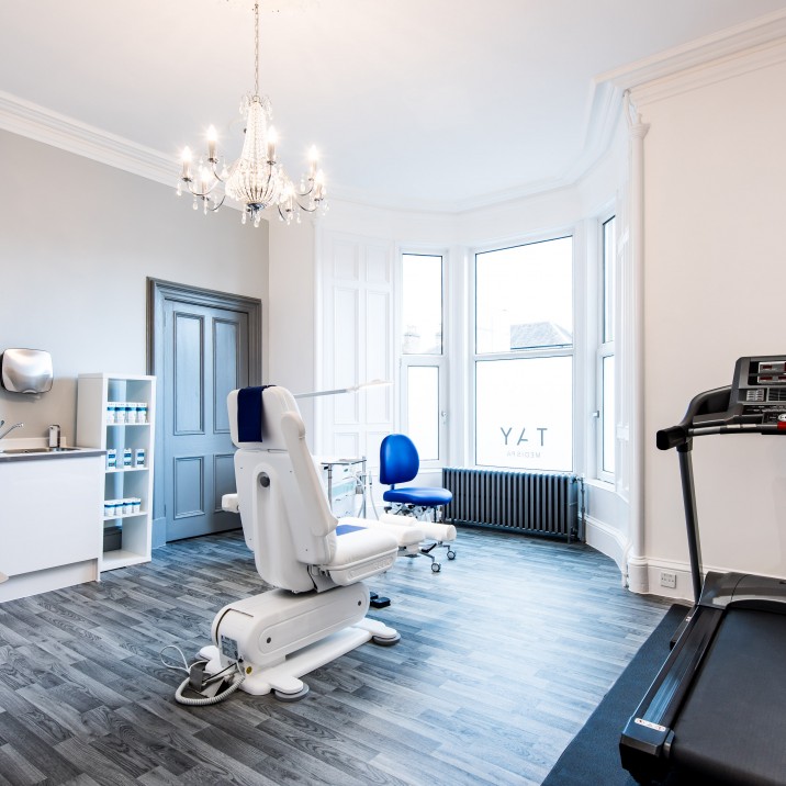 The Sports Podiatry Scotland room at Tay MediSpa