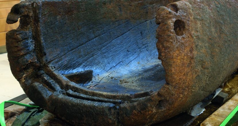 CPK Logboat close up