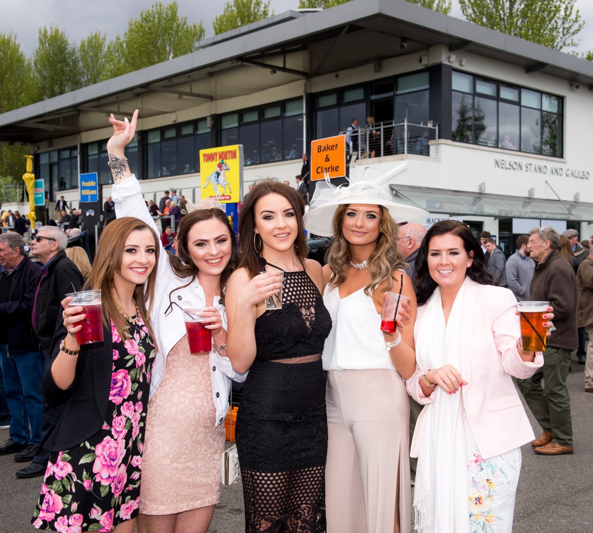 Five girls enjoying the Festival!