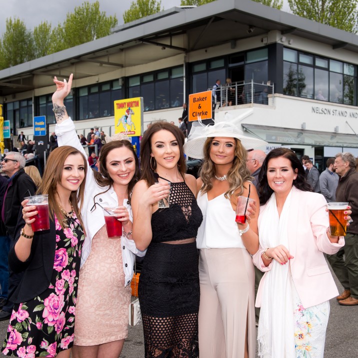 Five girls enjoying the Festival!