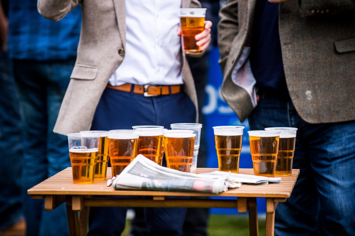 Table full of beers!