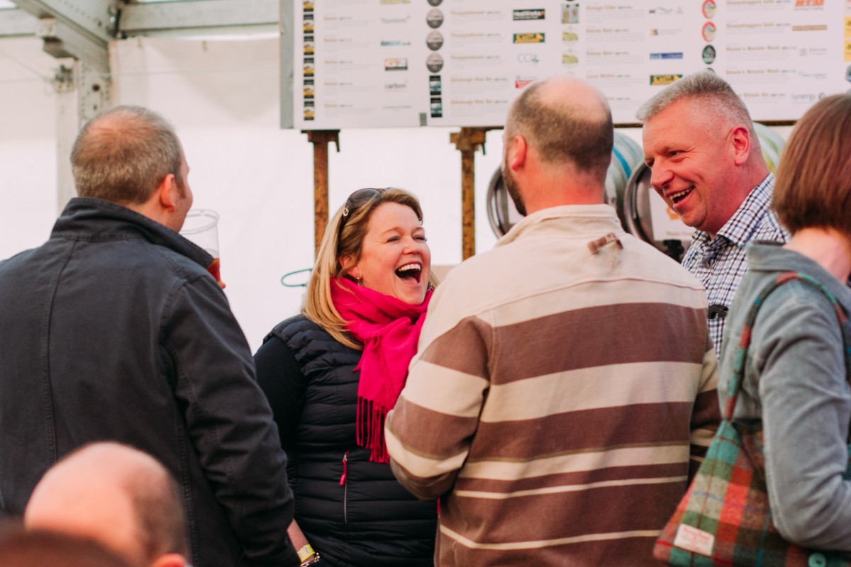 Someone's cracked a funny joke!