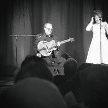 LOFT REVIEW - Black and white stage