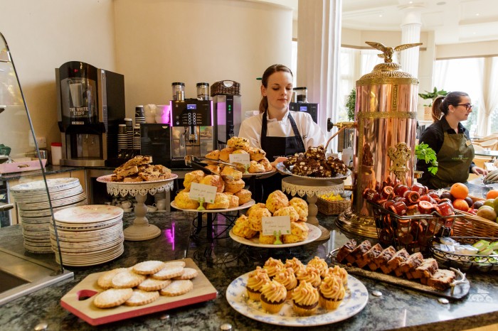 Loose leaf teas, not bags. Daintily-cut sandwiches. Afternoon tea in the Winter Garden is all about the details.