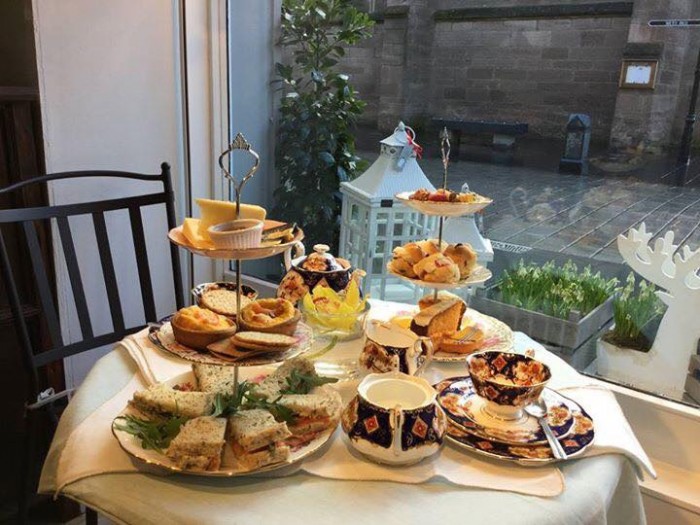 Rose House now offer afternoon tea amongst the beautiful flowers and homeware