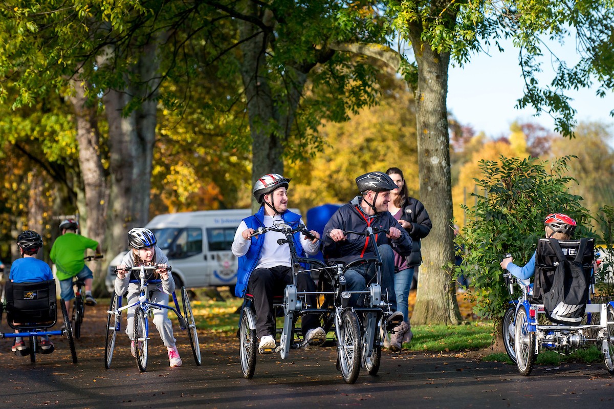 Live Active Leisure - All Ability Cycling group shot
