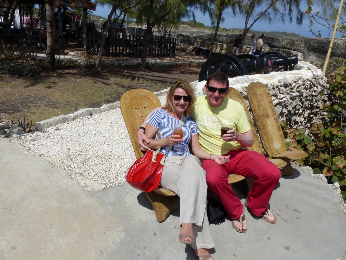 Workdays and Weekends - Laura Raimondi with husband