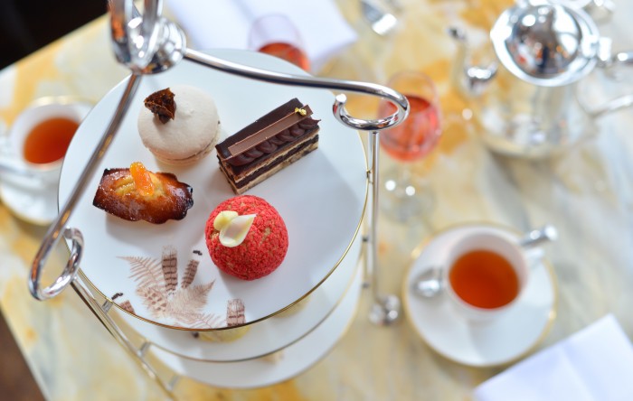 The afternoon tea at Gleneagles