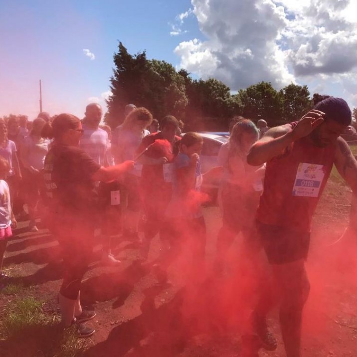 Muddy Colour red mist!