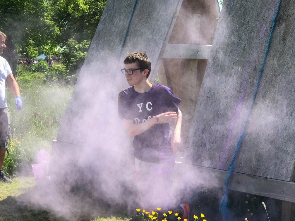 Muddy Colour white mist!