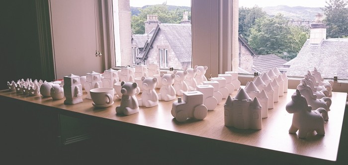 Mrs Potts plain pottery