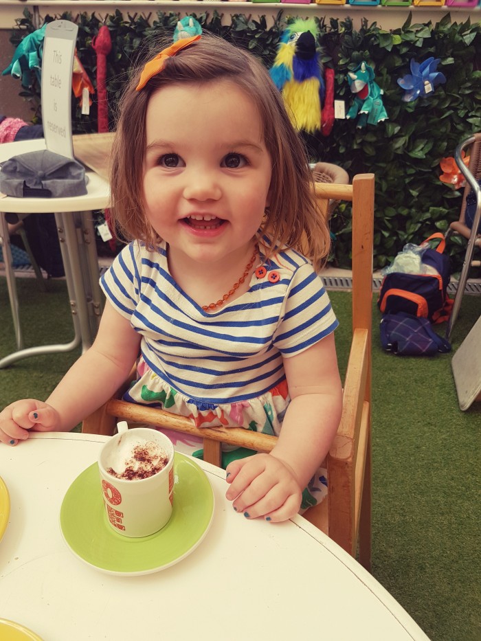 Glendoick Elsie babyccino