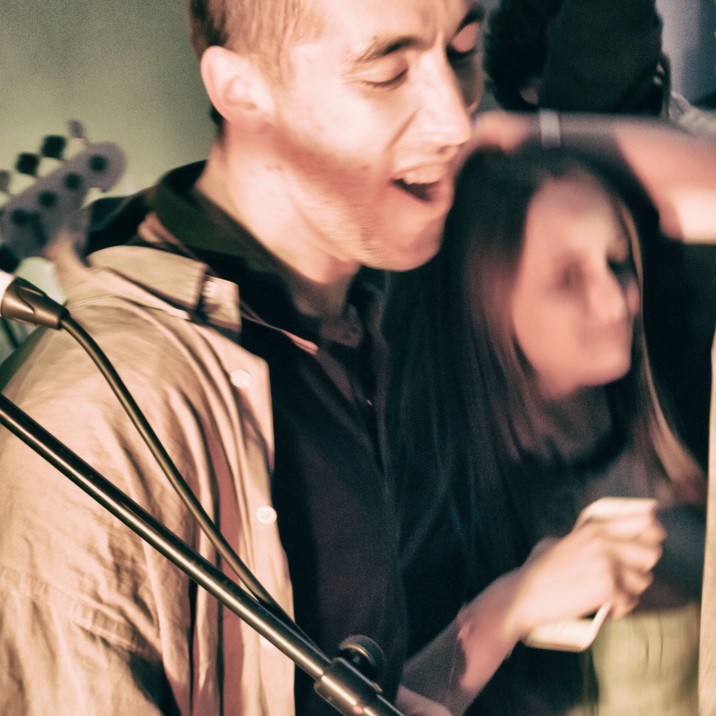 Cain enjoying the music