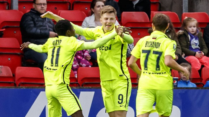 Saints Europe vs Trakai - Trakai celebrate