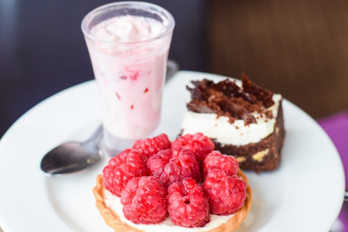 The homemade cakes are absolutely delicious!