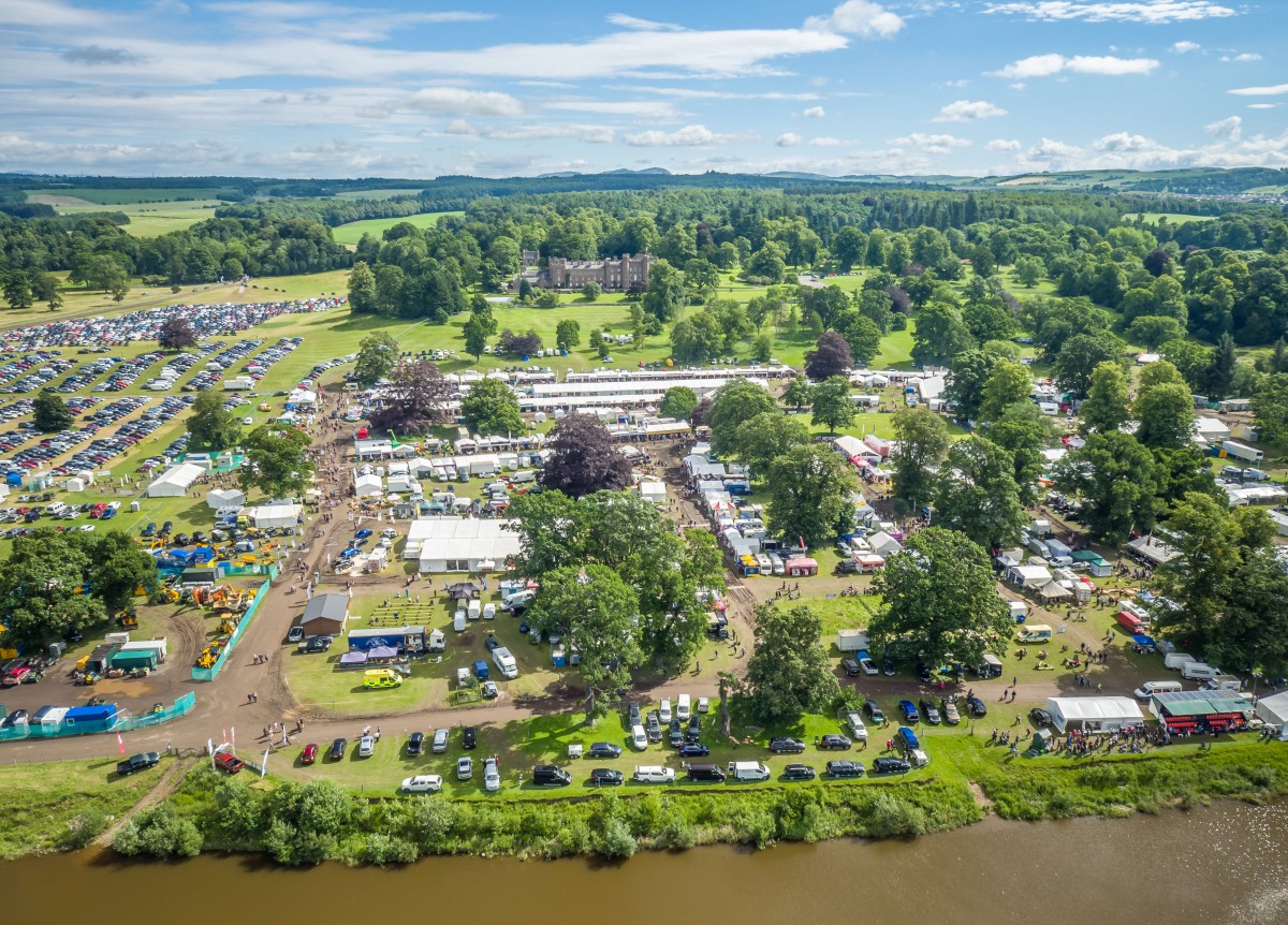 Scone Palace Game Fair build up