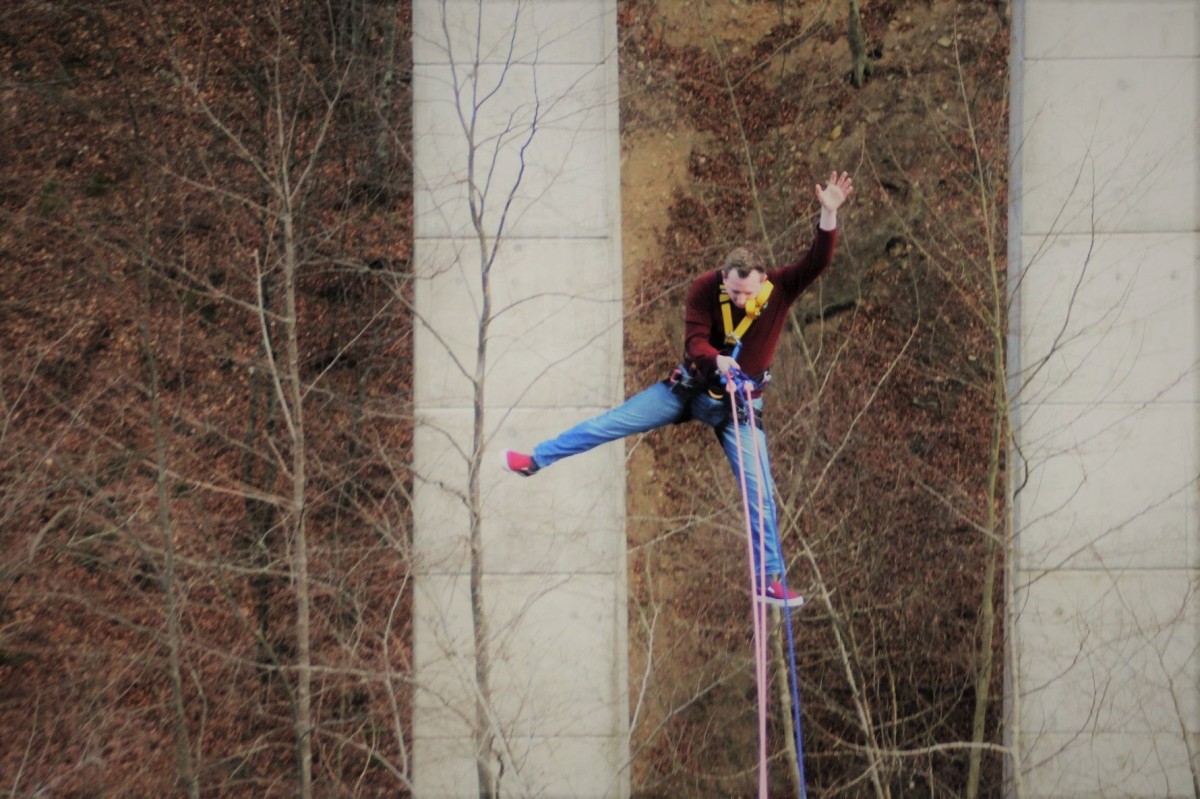 Launching Aug 2017 from Highland Fling Bungee. The swing is the ultimate adrenaline experience, captured on camera, worth £125. Swing across the stunning valley of Killiecrankie at speeds of up to 60mph.