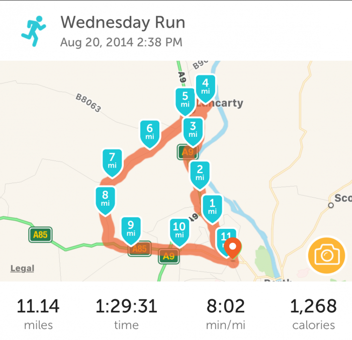 Runkeeper App iPhone