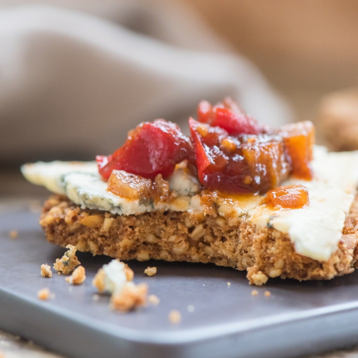 This tasty pickle is the perfect partner to a cheesy oatcake!