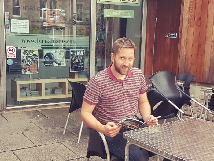 Ripper Graeme outside