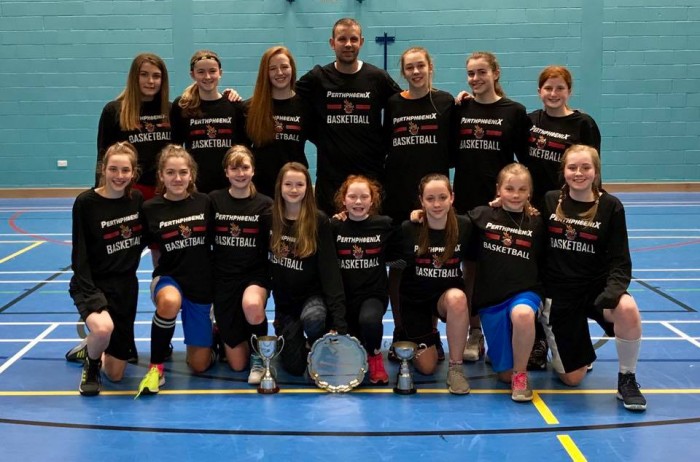 Perth Phoenix - Girls Scottish Cup winners