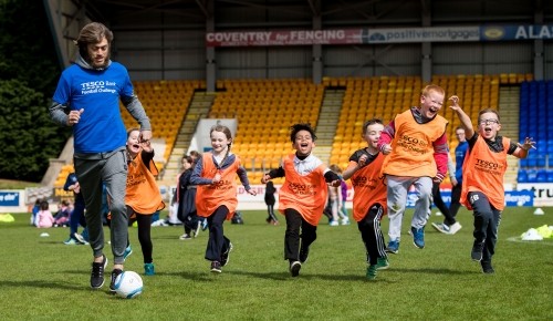 Saints in the Community - Tesco Bank Literacy project